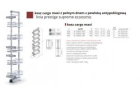 CARGO MAXI Z PEŁNYM DNEM LINIA PRESTIGE SUPREME/ecomonic